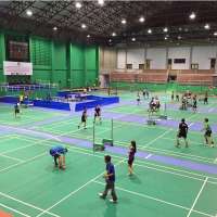 Indoor sports flooring used for badminton court flooring