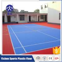 Yichen hot sell Top removable asterisk floor PP basketball court Floor tiles