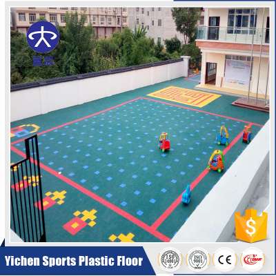 Environmental protection outdoor sports tile factory