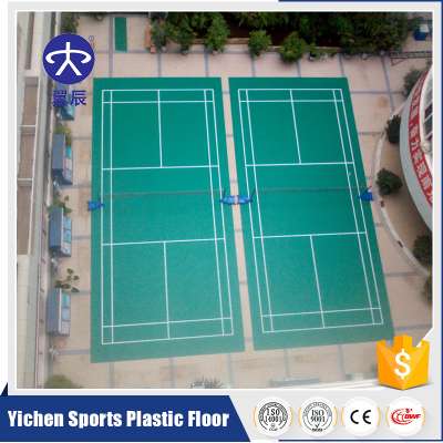 Non-toxic and Environmental  Badminton Court  Vinyl Floor