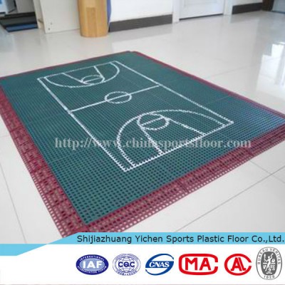 pp interlocking sport court tiles