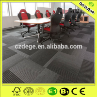 Commercial Fire-resistant PVC Backing Carpet Tiles